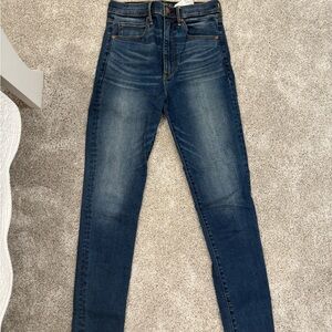 Abercrombie & Fitch High Rise Blue Jeans